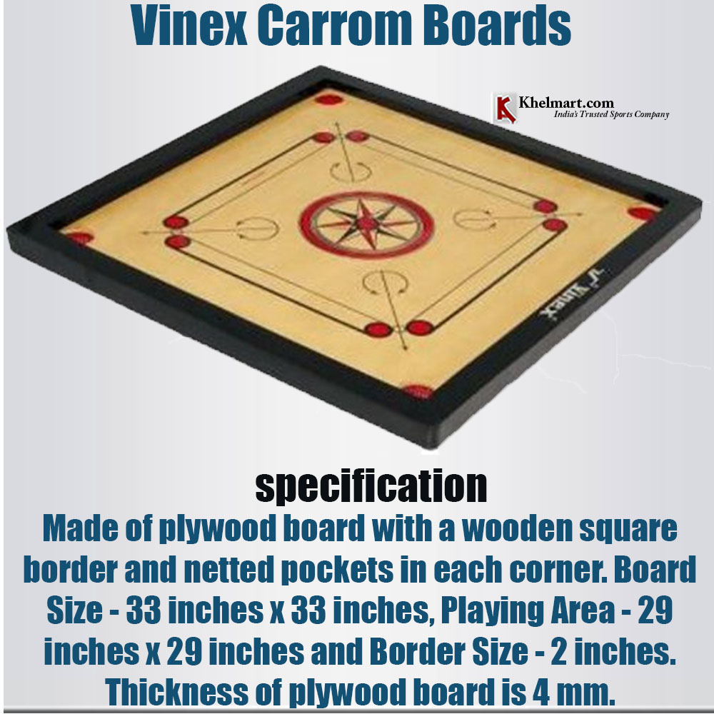 vinex carrom board